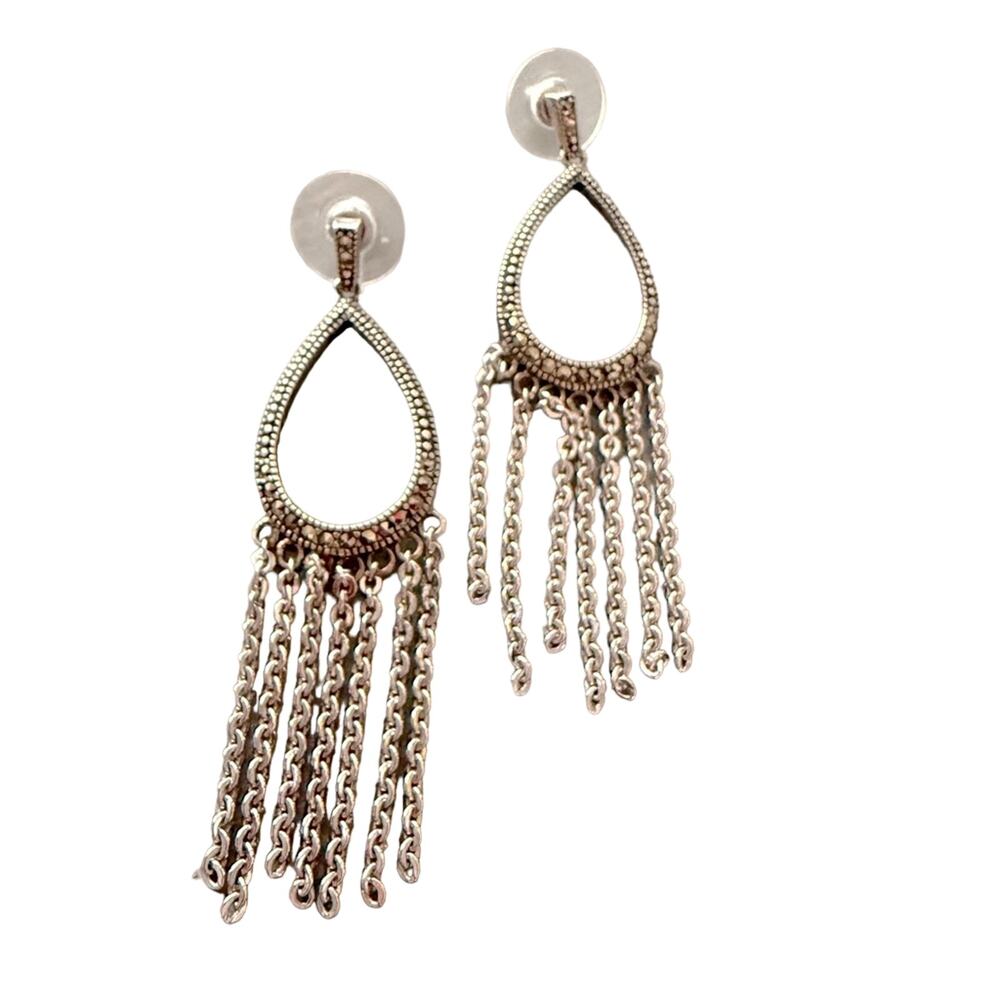 Judith Jack 925 Sterling Silver Earrings